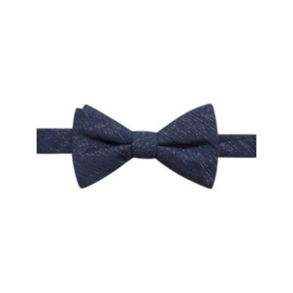 NWT RYAN SEACREST Mens Navy Bow Tie